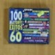 VARIOS - LOS 100 MAYORES EXITOS DE LOS 60 - 4 CD