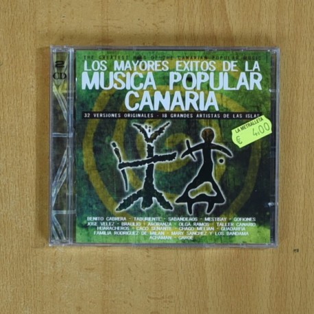 VARIOS - LOS MAYORES EXITOS DE LA MUSICA POPULAR CANARIA - 2 CD
