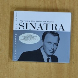 FRANK SINATRA - MY WAY THE BEST OF FRANK SINATRA - 2 CD