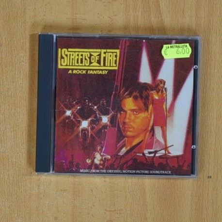 VARIOS - STREETS OF FIRE - CD