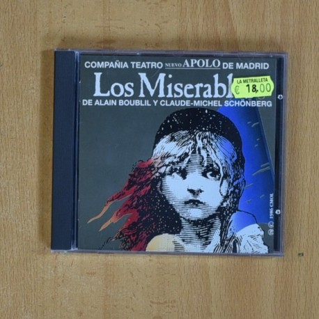 VARIOS - LOS MISERABLES - CD