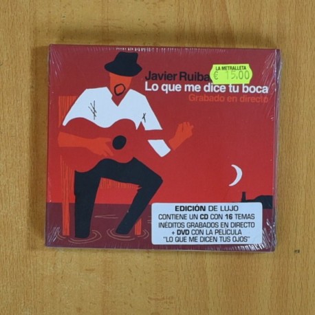 JAVIER RUBIALES - LO QUE ME DICE TU BOCA - CD