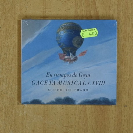 VARIOS - EN TIEMPOS DE GOYA GACETA MUSICAL S XVIII - CD