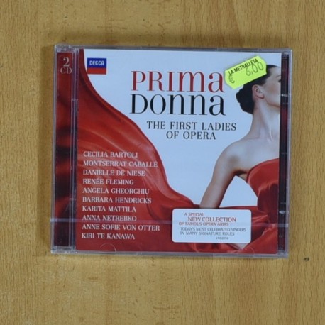VARIOS - PRIMA DONNA - 2 CD