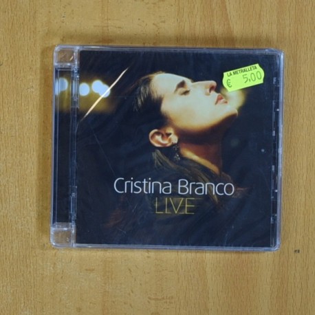 CRISTINA BRANCO - LIVE - CD
