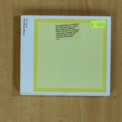 PET SHOP BOYS - BILINGUAL - CD