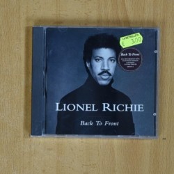 LIONEL RICHIE - BACK TO FRONT - CD