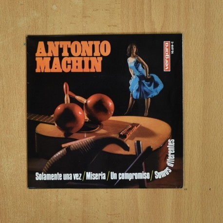 ANTONIO MACHIN - SOLAMENTE UNA VEZ + 3 - EP