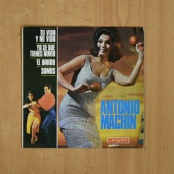 ANTONIO MACHIN - TU VIDA Y MI VIDA + 3 - EP