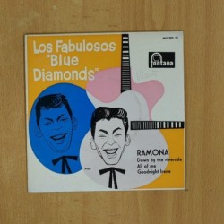 LOS FABULOSOS BLUE DIAMONDS - RAMONA + 3 - EP