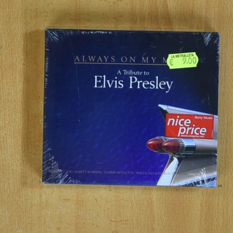 VARIOS - ALWAYS ON MY MIND A TRIBUTE TO ELVIS PRESLEY - CD