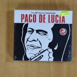 PACO DE LUCIA - SUS 50 MEJORES CANCIONES - 3 CD