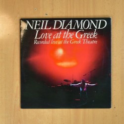 NEIL DIAMOND - LOVE AT THE GREEK - GATEFOLD 2 LP