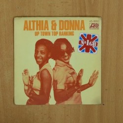 ALTHIA & DONNA - UP TOEN TOP RANKING - SINGLE