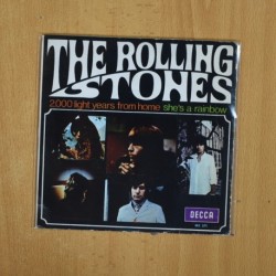 THE ROLLING STONES - 2000 LIGHT YEARS FROM HOME / SHES A RAINBOW - SINGLE
