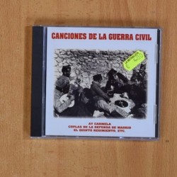 VARIOS - CANCIONES DE LA GUERRA CIVIL - CD