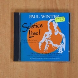 PAUL WINTER - SOLSTICE LIVE - CD