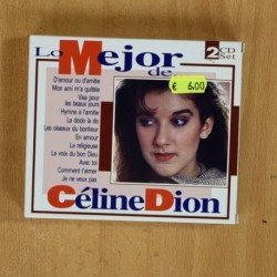 CELINE DION - LO MEJOR DE CELINE DION - 2 CD