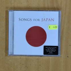 VARIOS - SONGS FOR JAPAN - CD