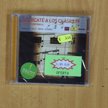 VARIOS - ACERCATE A LOS CLASICOS - CD