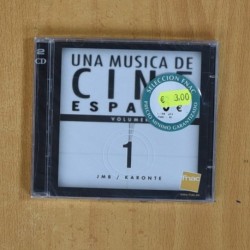 VARIOS - UNA MUSICA DE CINE ESPAÃOL 1 - 2 CD