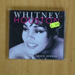 WHITNEY HOUSTON - CONCERT FOR SOUTH AFRICA - 2 CD