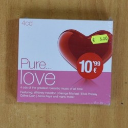 VARIOS - PURE LOVE - 4 CD