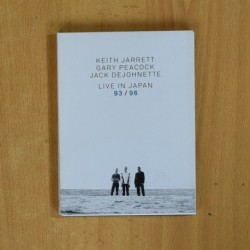 KEITH JARRET / GARY PEACOOK / JACK DEJOHNETTE - LIVE IN JAPAN 93 / 96 - DVD