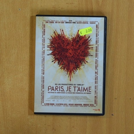 PARIS JE T AIME - DVD