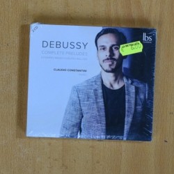 DEBUSSY - COMPLETE PRELUDES - 2 CD