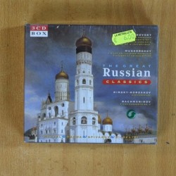 VARIOS - THE GREAT RUSSIAN CLASSICS - 3 CD