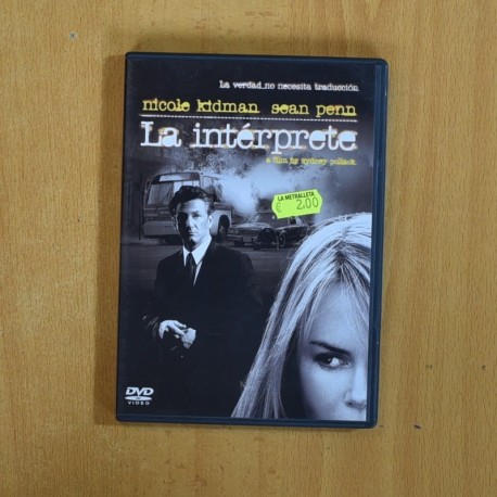 LA INTERPRETE - DVD