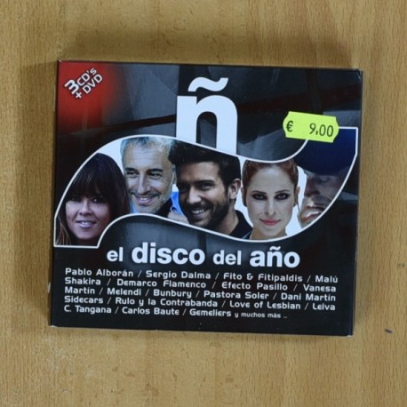 VARIOS - Ñ EL DISCO DEL AÑO - 3 CD + DVD