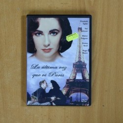 LA ULTIMA VEZ QUE VI PARIS - DVD