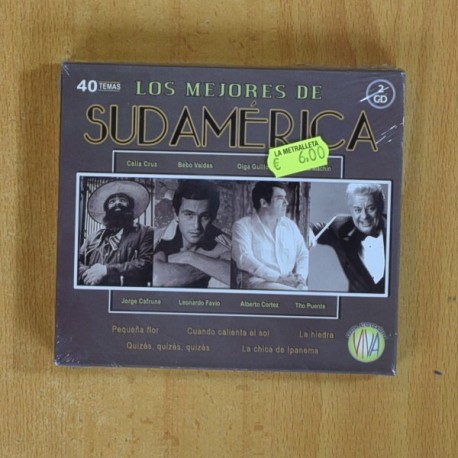 VARIOS - LOS MEJORES DE SUDAMERICA - 2 CD