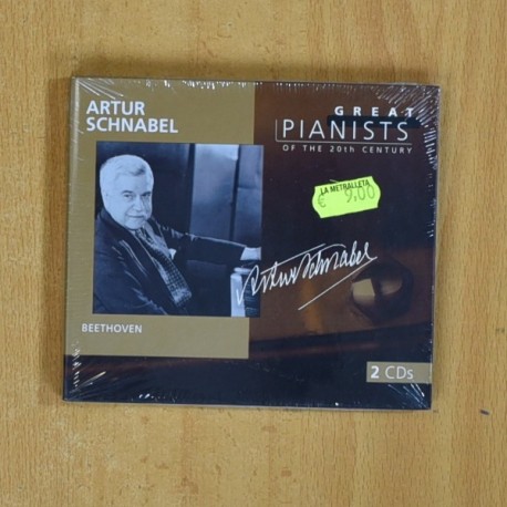 ARTUR SCHNABEL - ARTUR SCHNABEL - CD