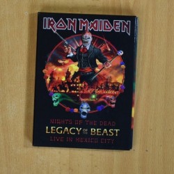 IRON MAIDEN - NIGHTS OF THE DEAD LEGACY OF THE BEAST LIVE IN MEXICO CITY - DVD