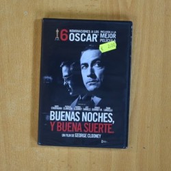 BUENASNOCHES Y BUENA SUERTE - DVD