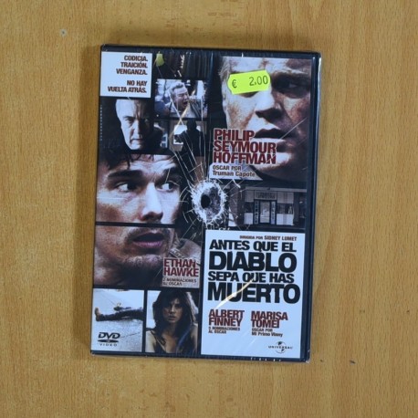 ANTES QUE EL DIABLO SEPA QUE HAS MUERTO - DVD