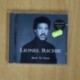 LIONEL RICHIE - BACK TO FRONT - CD