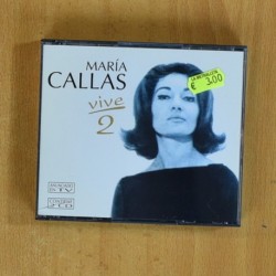 MARIA CALLAS - VIVE 2 - 2 CD