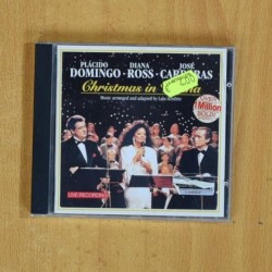 PLACIDO DOMINGO / DIANA ROSS / JOSE CARRERAS - CHRISTMAS IN VIENNA - CD