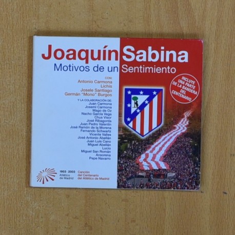 JOAQUIN SABINA - MOTIVOS DE UN SENTIMIENTO - CON SEÑALES DE USO CD
