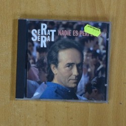 JOAN MANUEL SERRAT - NADIE ES PERFECTO - CD