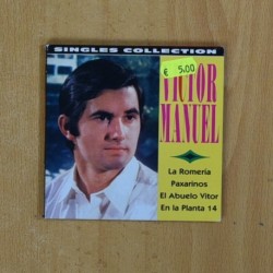 VICTOR MANUEL - SINGLES COLLECTION - CD