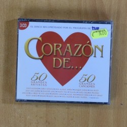 VARIOS - CORAZON DE - 3 CD