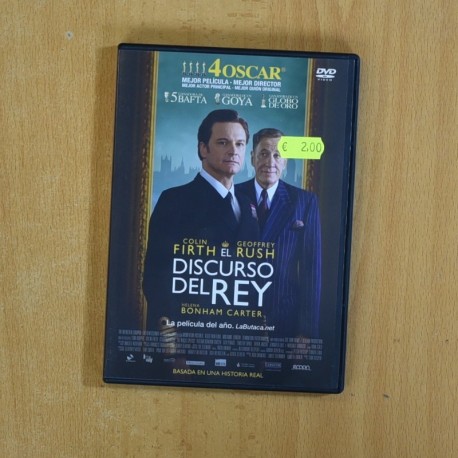 EL DISCURSO DEL REY - DVD