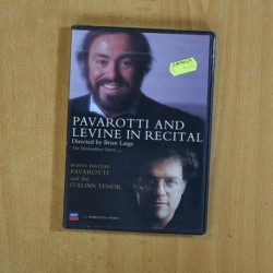 PAVAROTTI - PAVAROTTI AND LEVINE IN RECITAL - DVD