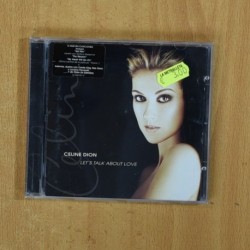 CELINE DION - LETS TALK ABOUT LOVE - CD
