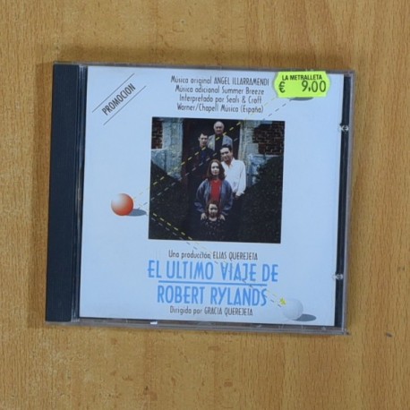 ANGEL ILLARRAMENDI - EL ULTIMO VIAJE DE ROBERT RYLANDS - CD